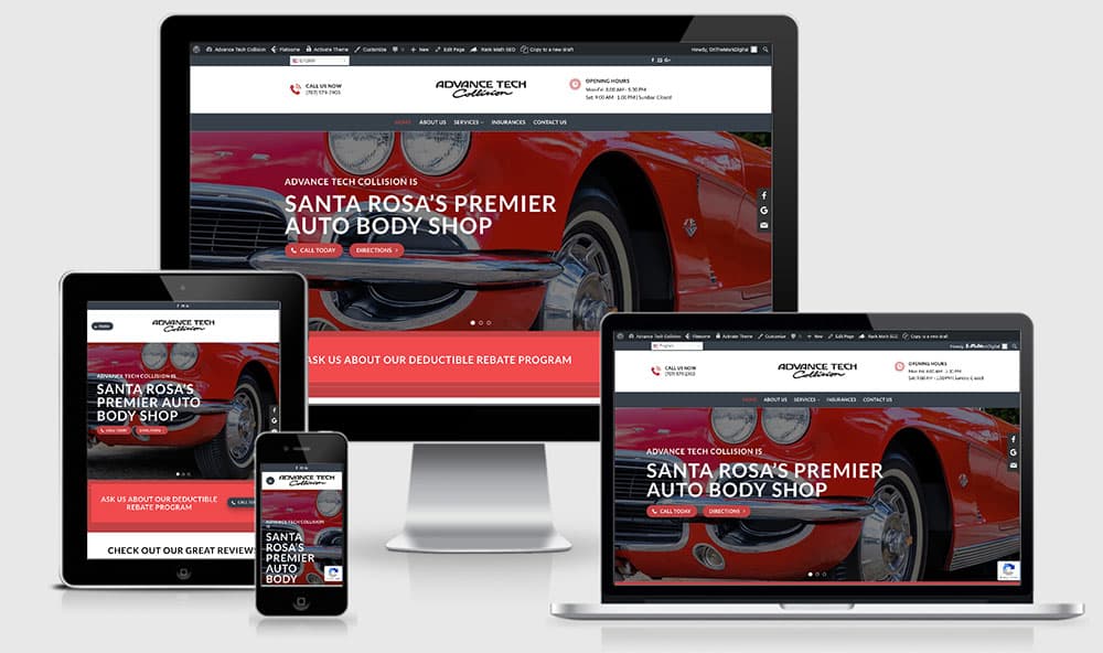 Auto Repair Website